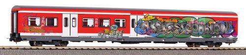 Piko 58508 S-Bahn x-Wagen 2. Klasse DB AG V mit Graffiti